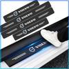 4Pcs Carbon Fiber Car Doorsill Stickers Protect Film Accessories For Volvo XC90 XC60 XC70 XC40 V90 V60 V40 C70 C30 S80