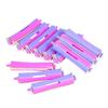12 Pieces Salon Cold   Rods Hair Roller With Rubber Band Curling Curler Perms Hairdressing Styling Tool for Girls Women Hair