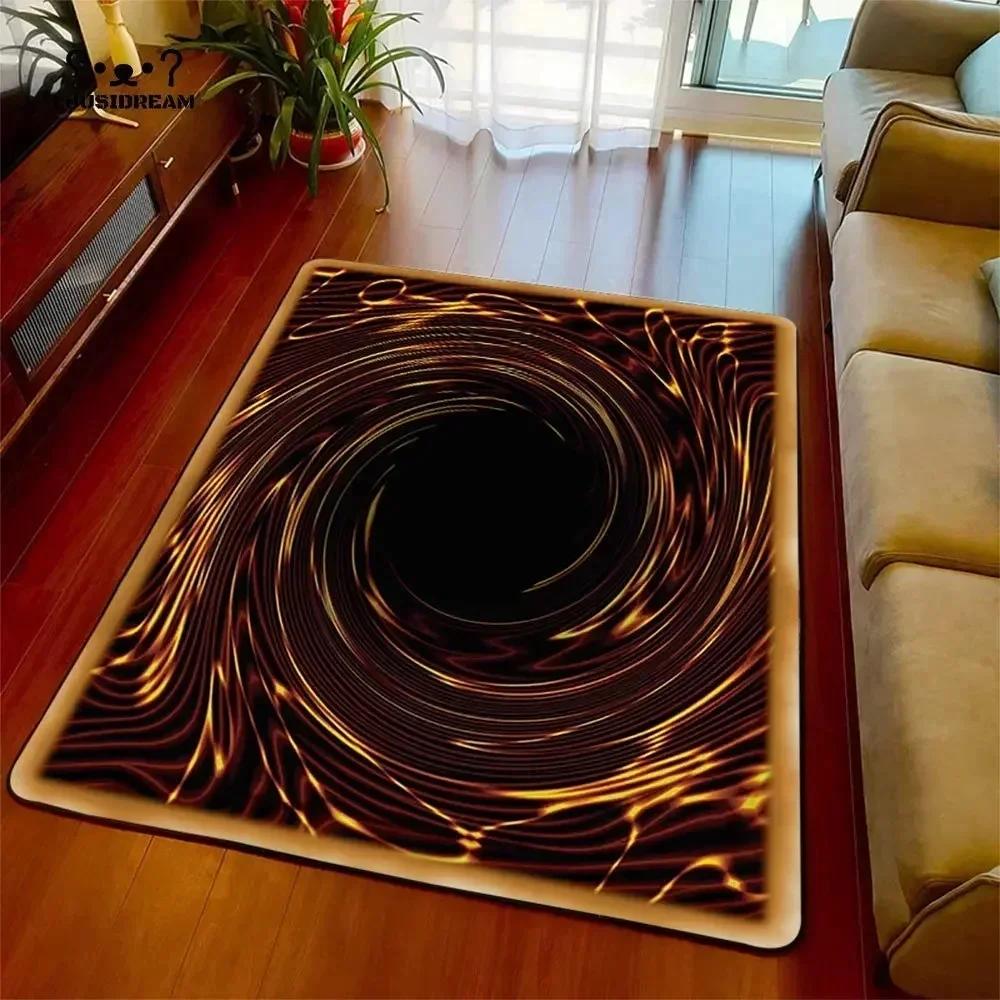 Yu-Gi-Oh Blauer Weißer Drache Anime Rutschfester Teppich Cartoon Bodenmatte für Wohnzimmer Schlafzimmer Dekorativer Bereichsteppich Perfektes Geschenk