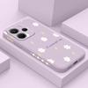 Rain Daisy Phone Case For Xiaomi Redmi Note 14 13 12 12S 11 11S 10 10S 9 9S 15 15C 14C Pro Plus 4G 5G Liquid Silicone Cover