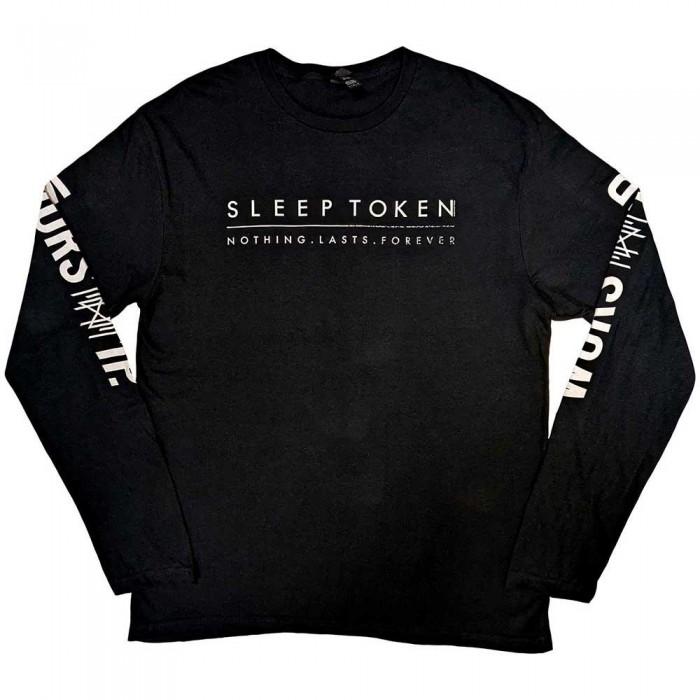 Sleep Token Unisex voksen tilbedelse ermetrykk Langermet bomulls T-skjorte
