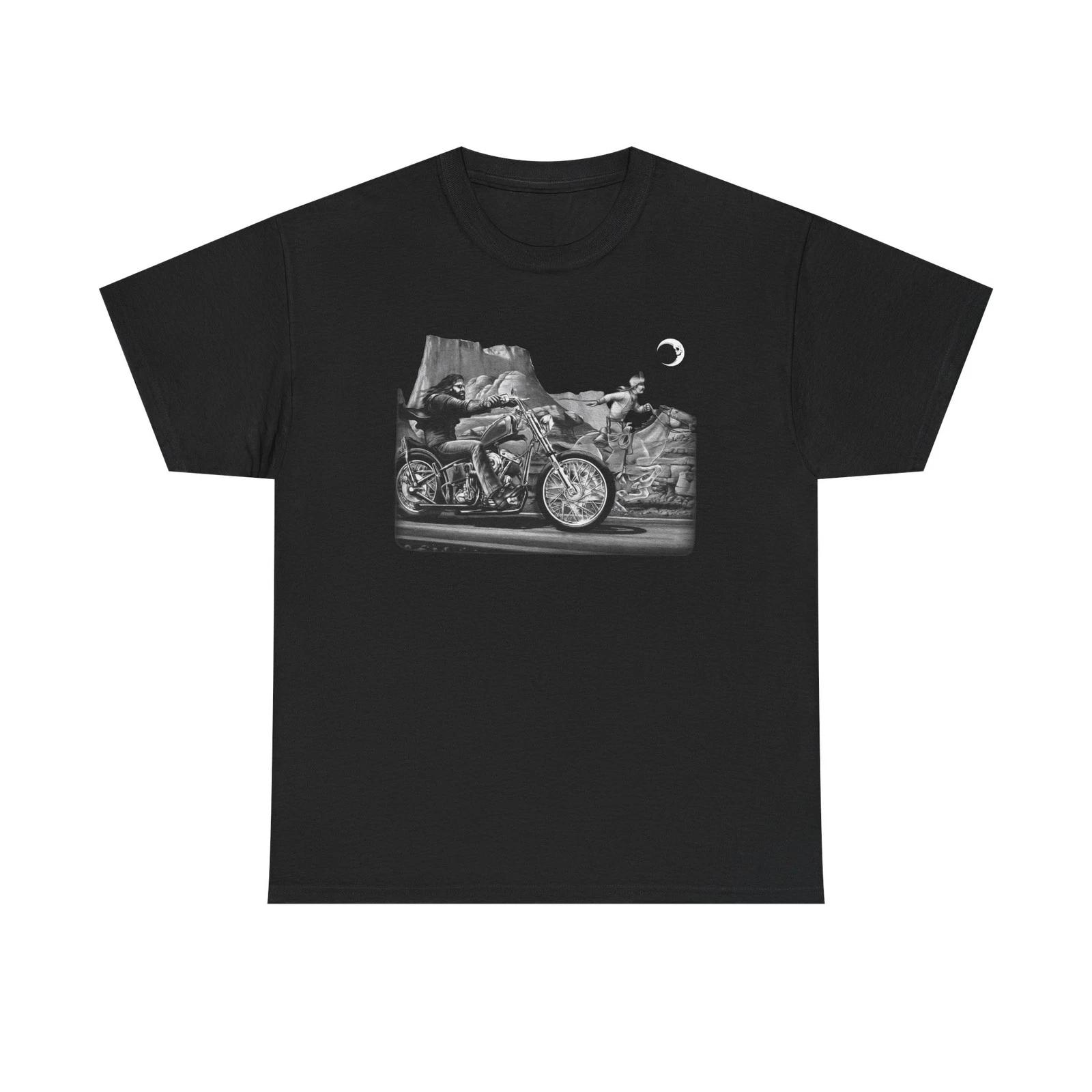 Night Rider Biker Tee | Motorcycle Humor 2XL