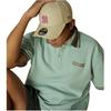 New Era Short Sleeve Green Polo Shirt Unisex tops 13718751