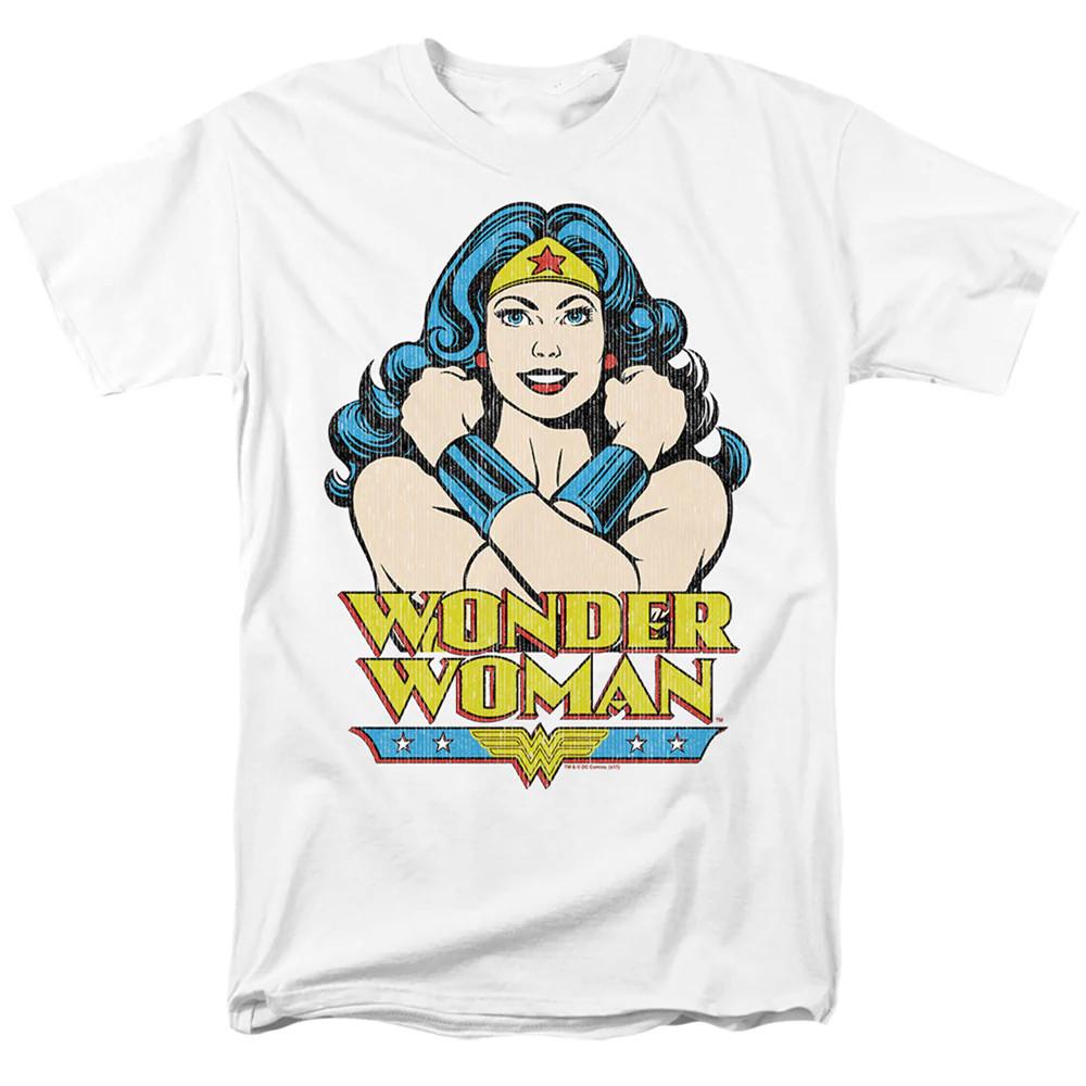 

Dc Wonder Woman Wonder At Large Mens T Shirt Banana Officially Licensed 2XL