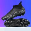 High-Cut Football Cleats Men Women TF Studs Artificial Turf AG Natural Grass Breathable Mesh Upper