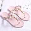 Women Crystal Jelly Flip Flops Fashion Summer Beach Flat Bottom Slippers Ladies Outside Sandals