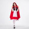 The New and New Sub-code Halloween Little Red Riding Hood Costume Becomes a Party Nightclub Dance Queen Costume