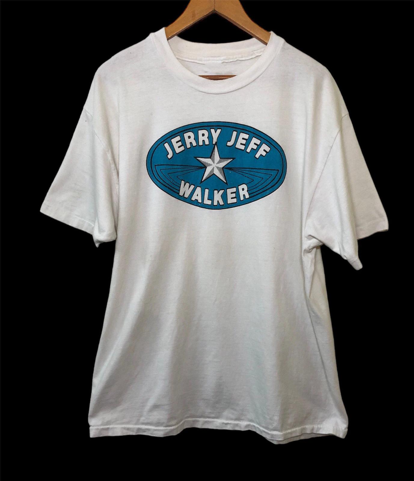 26 Jerry Jeff Walker Promo Album Tour Concert Album T Shirt TMB2405 Unisex T-Shirt M