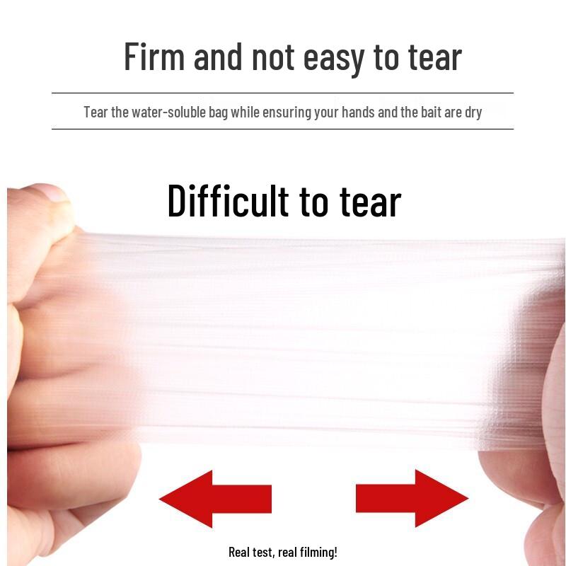 Bear Fire Water-Soluble PVA Fishing Bait Bags