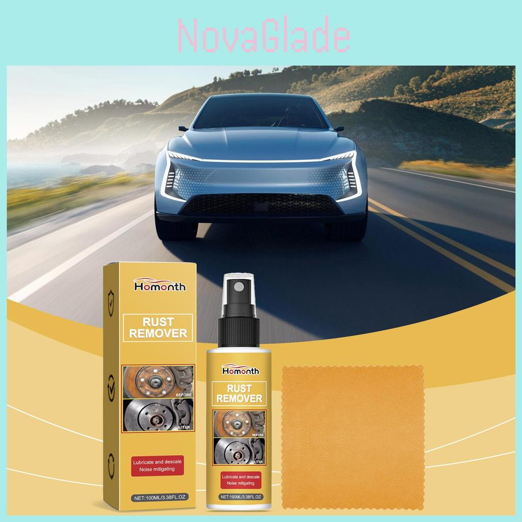 Spray Homonth Éliminateur de Rouille Métallique pour Voiture Pour Polissage et Nettoyage Efficaces