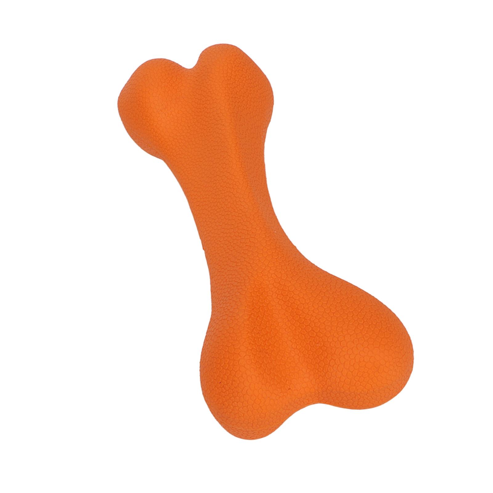 Dog Bone Toy Rubber Bite Resistant Teeth Grinding Cleaning   Indestructible Dog Chew Toy for Dog Puppy
