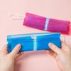 New 10pcs/set Portable Folding Mask Storage Clip Face Mask Holder Cover Bags Protective Case Suitable Home Storage Supplies