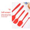 9 Pieces Kitchen Spatulas Set Cake Scrapers Brush Silicone Cake Scrapers Brush Household Cooking Baking Utensils Tools