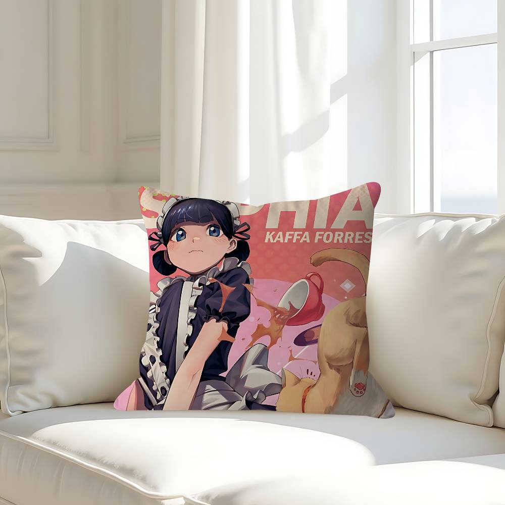 S-Slash Girl E-Endless Run Cushion Cover Pillow Cover Decor Pillowcase Printed Cushion Case For Couch