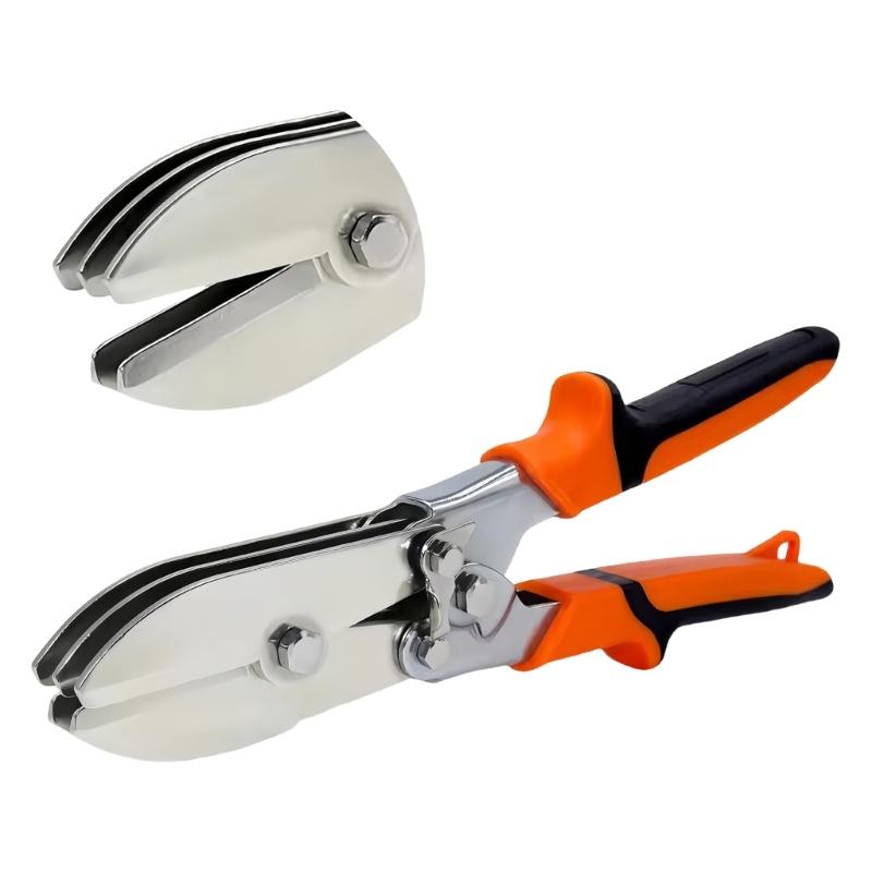 Heavy Duty High Carbon Steel Crimping Tool with Not Coating Manual Repair Tool for Sheet Metal Pipe HVAC Ductwork