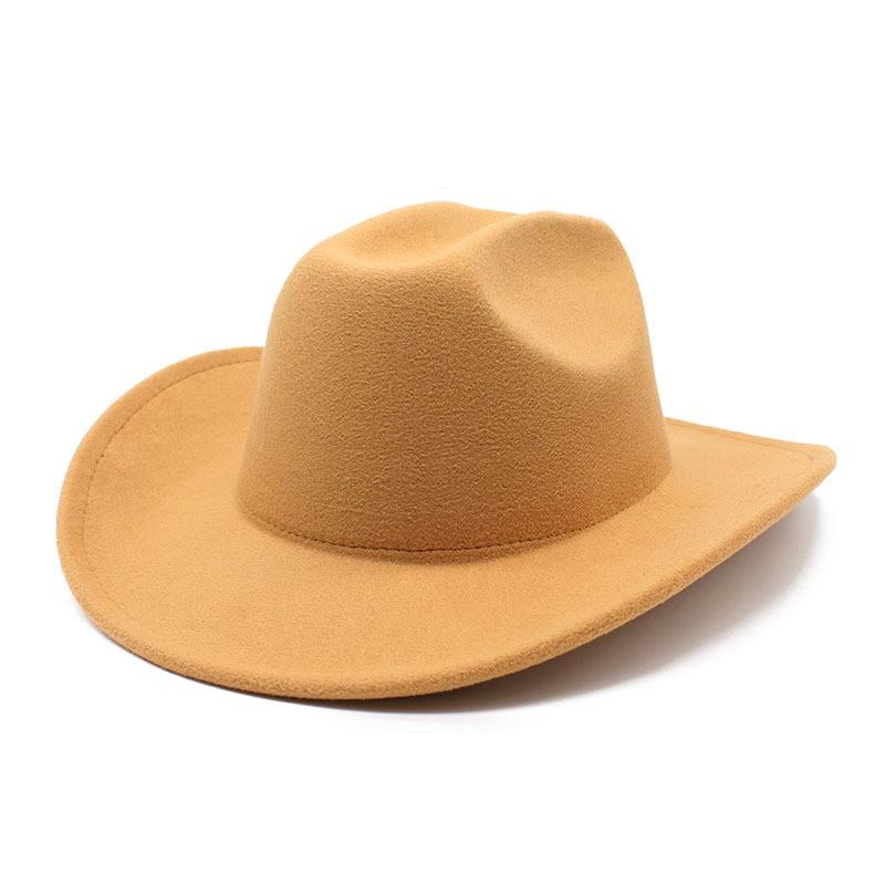 Style Cowboy Hat With Wide Brim For Summer Sun Protection And Breathability