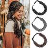 1PC Braid Wig Hair Band Soft Headband Soft Handmade Hair Band Wig Accessories Braid Internet celebrity Hand Tear Braid Hair Band