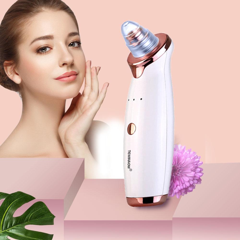 Buy Pore Vacuum Face Cleanser with 5 Different Beauty Heads and USB Charger at affordable prices