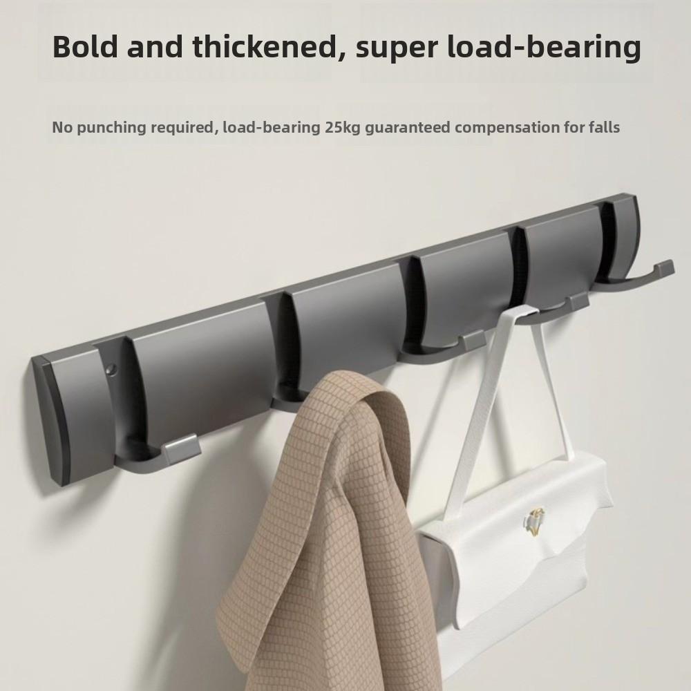 Concealed Folding Door Hook Hanging Coat Bathroom Towel Hanger Wall Coat Clothes Hook Kitchen