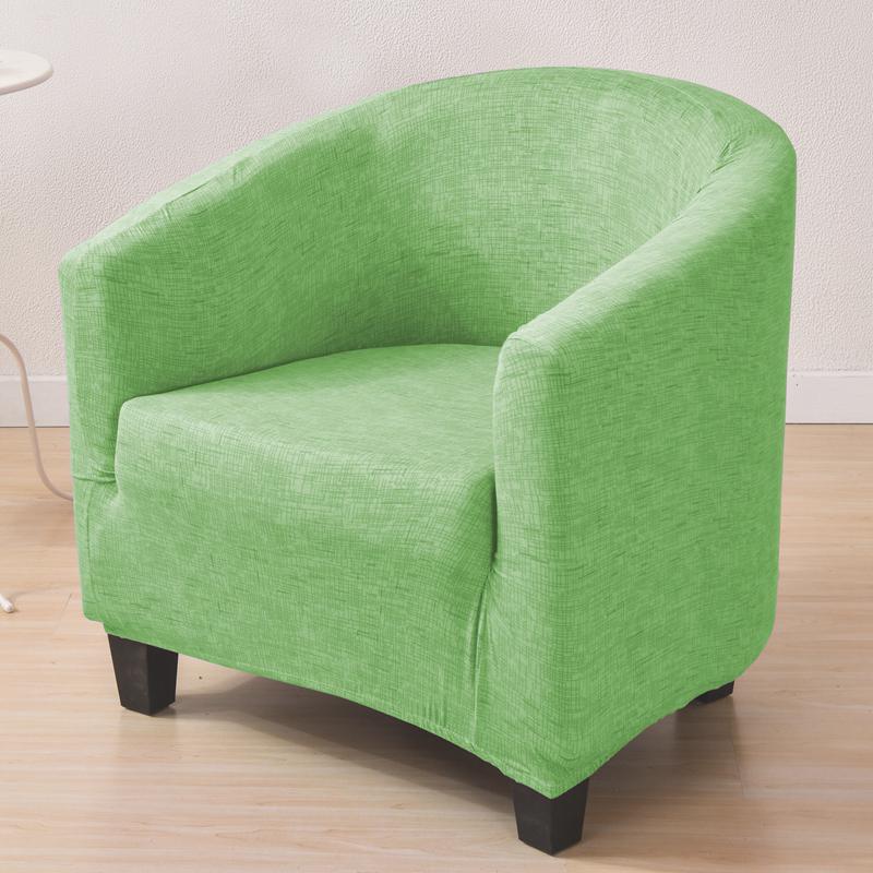 Club-Stuhl-Schonbezug, Stretch-Fassstuhl-Bezug, bedruckt, Wannen-Stuhl-Schonbezug, weicher Spandex-Sessel-Sofabezug, abnehmbar