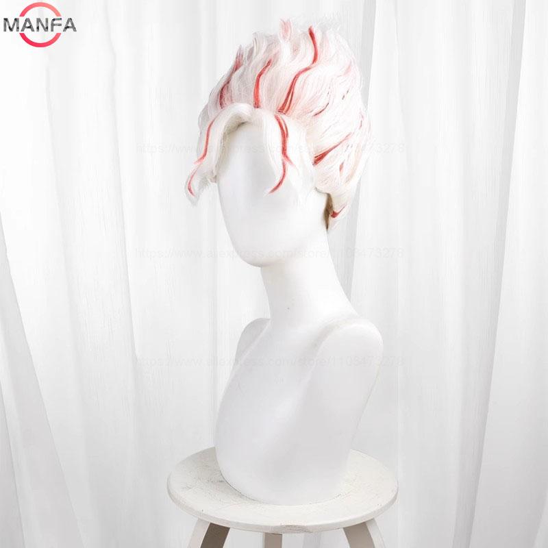 High Quality Momo Ayase Ekalun  Cosplay Wig Anime Dandadan Cosplay Short Brown Heat Resistant  Hair Anime Cosplay Wigs + Wig Cap