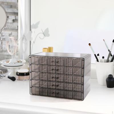 Ohrring Halsketten Aufbewahrungsbox Schmuck Organizer 120 Fächer Schublade für Frauen Mädchen Nagelkunst Dekoration