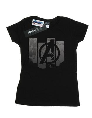 Womens/Ladies Avengers Endgame Panel Logo Cotton T-Shirt