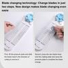 Multi-Function Paper Cutter 4-in-1 Photo Cutter Scrapbooking Cutter Creasing Machine Hand-Cutting Card Label Cardboard Art Tools
