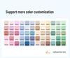 High-Waisted Color-Block Yoga Set: Tummy Control, Shockproof Sportswear for Women