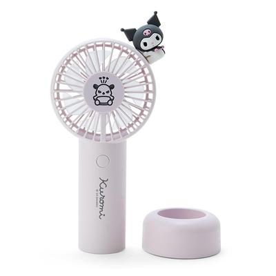 Sanrio 2WAY Fan Kuromi Kuromi Character 212181 Kuromi-chan 18×10×4cm