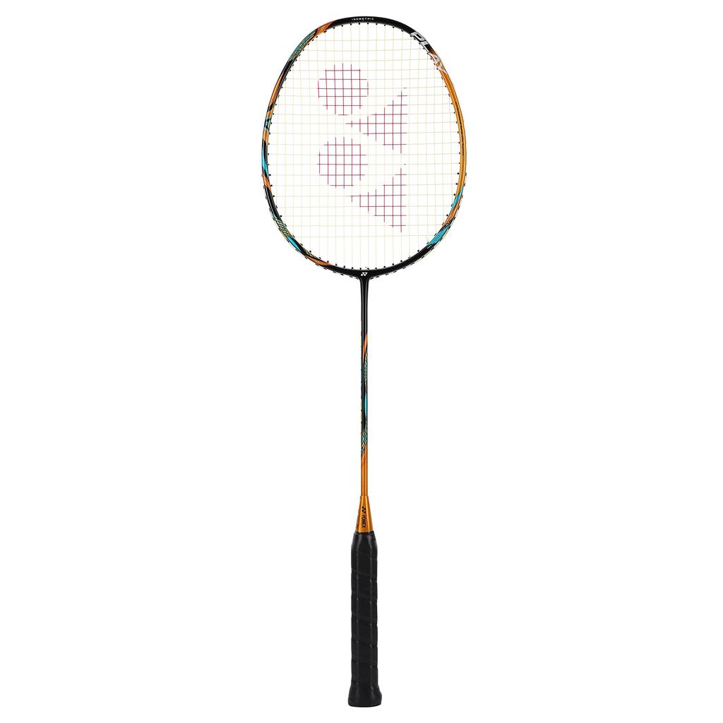 Yonex Astrox 88d Play Badminton Racket with Full Cover (Camel Gold) Material Graphite.