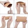 50/100 Stück Kraftpapier Kissen Süßigkeitenbox Faltbare Geschenkbox Dankeschön Leckerli-Boxen für Hochzeit Babyparty Geburtstagsfeier Zubehör