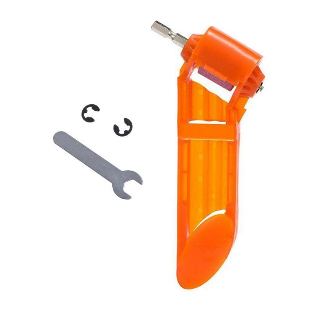 1Set Portable 2.0-12.5mm Drill Bit Sharpener Twist Drill Bit Sharpening Machine Corundum Grinding Wheel Tools