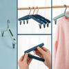 High Quality Foldable Clothes Hanger Household Creative Portable Wardrobe Drying Rack for Outdoor Travel Home Accessories