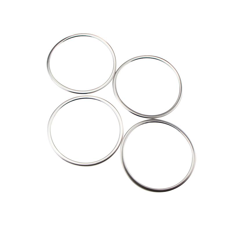 Door Speaker Sound Cover Chrome Trim Ring for BMW X3 F25 X4 F26 2018-2023