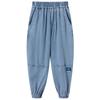 Boys' Summer Denim Tencel Anti-Mosquito Pants