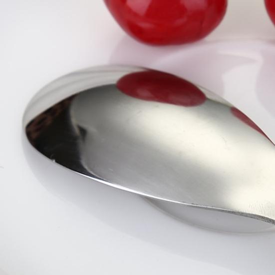 Desert Spoon Multi-function Easy to Grip Anti-slip Mini 304 Stainless Steel Cartoon Cat Shape Ice Cream Salad Coffee Spoon for Home