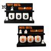 Reusable Holiday Counting Tool Halloween Countdown Calendar, Days Until Tabletop Ornament, Block Indoor Festive Table Ornament Advent Calendar