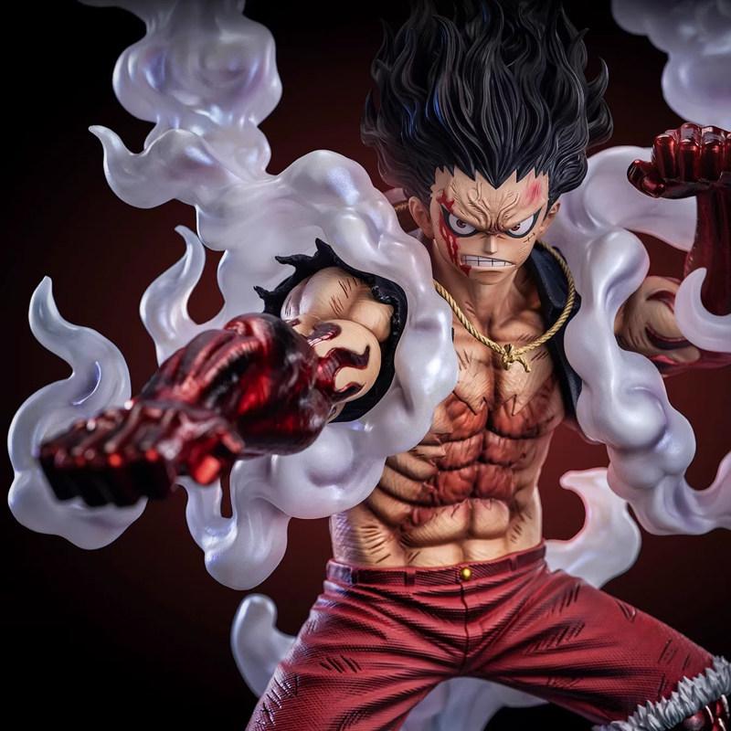 30cm One Piece JT Figure Studio Snake Man Luffy Action Figure Anime PVC Model Toy Collectible Figurine For Kids Anime Fans Gift