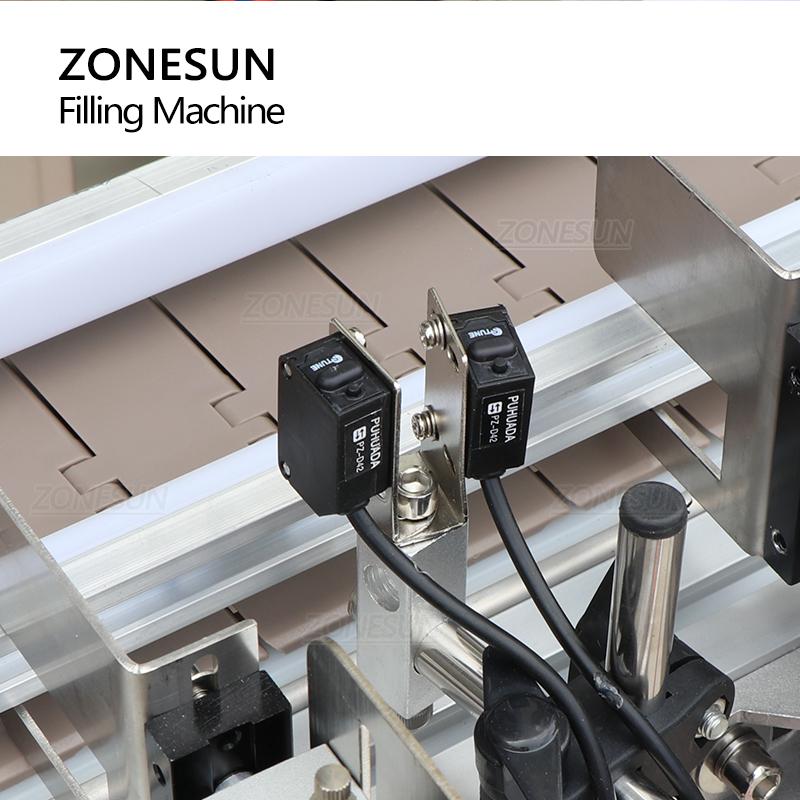 ZONESUN ZS-KL01 Automatic 2 Heads Granule Filling Machine Quantitative Filler for Bottles Jars