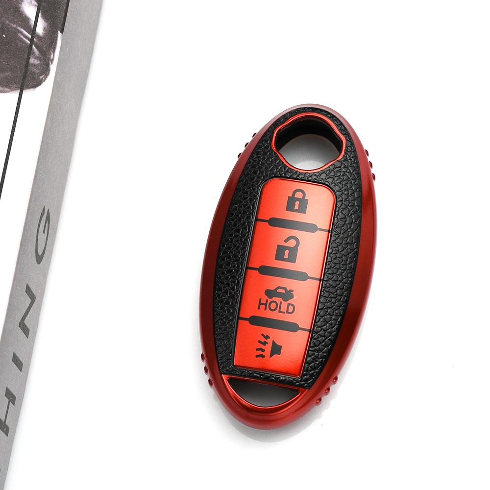 Auto Shell Accessories Car Key Case Cover Keyless For Nissan Kicks Tiida Pathfinder Qashqai X-Trail T32 Infiniti Juke J10 J11