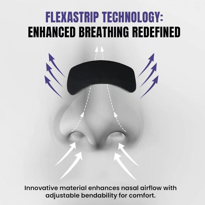 Durable And Safe 90/60/30/10Pcs Breath Nasal Strips Enhanced Breathing Anti-Snoring Nose Patches Good Sleeping Product Easier Sleep Aid Decive