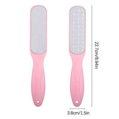 Household Double-Sided Foot File Brush Grinder Foot Scrub Dead Skin Calluses Cuticles Remover Pedicure Foot Care Tools