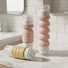 Leak-proof Double-Head Travel Bottle 2 in 1 Squeeze Bottle Packaging Bottle  Lotion Storage