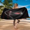 Athletic Club Bilbao Wappen Strandtuch Mikrofaser Strandtuch, Leicht und Schnelltrocknend, für Sommerreisen, Schwimmbad Fan Geburtstagsgeschenk