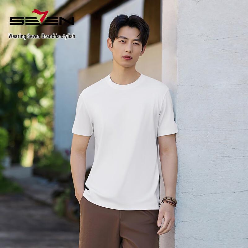 Men s Stain & Water Resistant Cotton T-Shirt 2XL