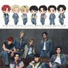 1pc Kpop ENHYPEN Member 6cm Acrylic Stand Cute Kawaii Denim Style Chibi Figure Desktop Decoration Sign, ENHYPEN Merch ENGENE Fans Collection Gift