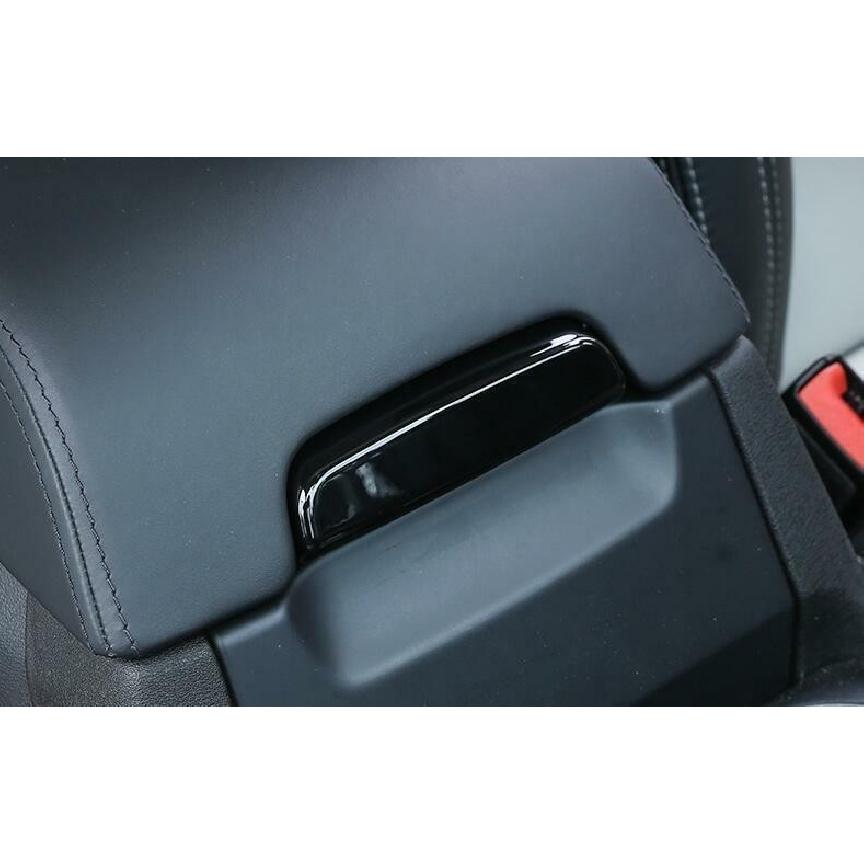 Fit For Discovery 4 2010-2016 Gloss Black Middle Console Armrest Box Cover Trim