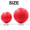 1-2pc Hand Exercise Ball Rehabilitation Training Grip Strengthener Balls Adults Flexibility Silicone Stress Massage Finger Balls