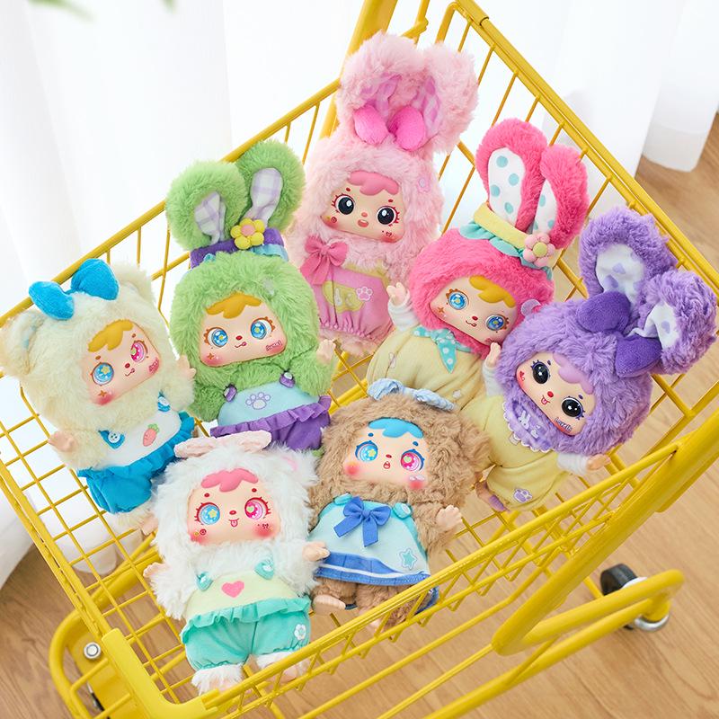 San Mao Lucky Rabbit Plush Toy - Cute Mobile Phone Pendant for Kids